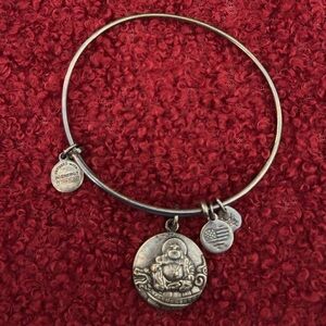Alex and Ani Laughing Buddha Charm Bangle